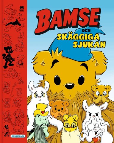 Jimmy Wallin - Bamse och skäggiga sjukan, Kartonnage