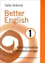bokomslag Better English 1 övningsbok