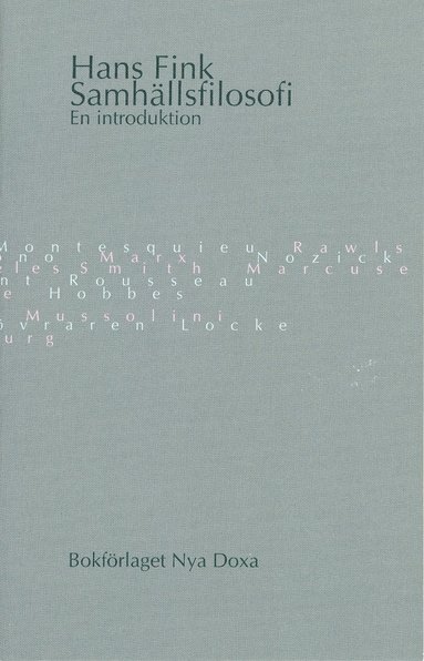 bokomslag Samhällsfilosofi : en introduktion