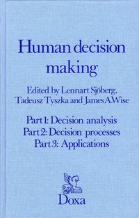 bokomslag Human decision making