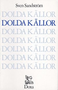 bokomslag Dolda källor