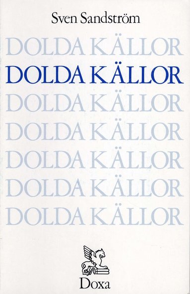 bokomslag Dolda källor