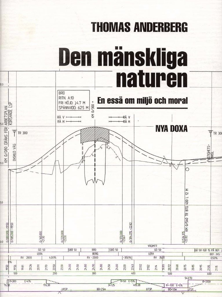 Tomas Anderberg - Den mänskliga naturen, Häftad
