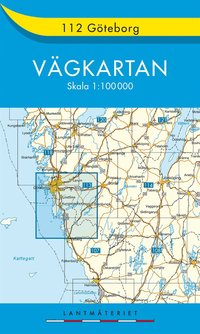 bokomslag 112 Göteborg Vägkartan : 1:100000