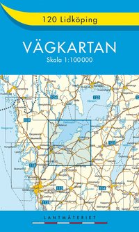 bokomslag 120 Lidköping Vägkartan