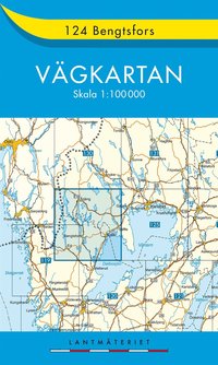 bokomslag 124 Bengtsfors Vägkartan : 1:100000