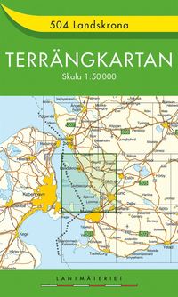bokomslag 504 Landskrona Terrängkartan : 1:50000