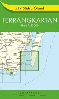bokomslag 519 Södra Öland Terrängkartan : 1:50000