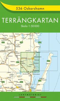 bokomslag 536 Oskarshamn Terrängkartan : 1:50000