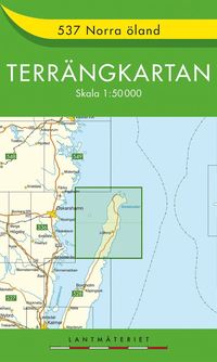 bokomslag 537 Norra Öland Terrängkartan : 1:50000