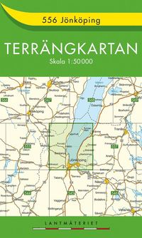 bokomslag 556 Jönköping Terrängkartan : 1:50000