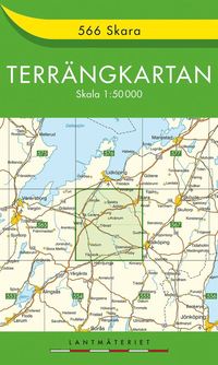 bokomslag 566 Skara Terrängkartan : 1:50000