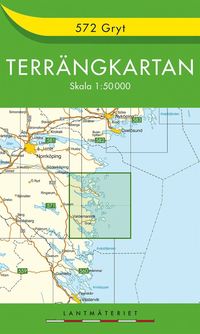 bokomslag 572 Gryt Terrängkartan : 1:50000