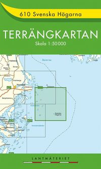 bokomslag 610 Svenska Högarna Terrängkartan : 1:50000