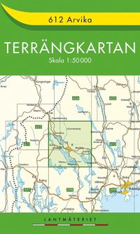 bokomslag 612 Arvika Terrängkartan : 1:50000