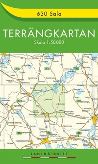 bokomslag 630 Sala Terrängkartan : 1:50000