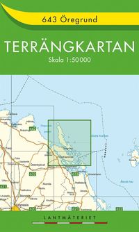 bokomslag 643 Öregrund Terrängkartan : 1:50000