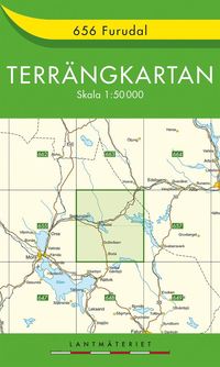 bokomslag 656 Furudal Terrängkartan