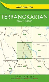 bokomslag 660 Sörsjön Terrängkartan : 1:50000