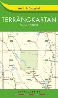 bokomslag 661 Trängslet Terrängkartan : 1:50000