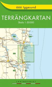 bokomslag 666 Iggesund Terrängkartan