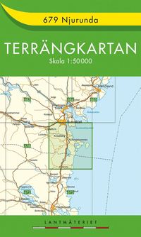 bokomslag 679 Njurunda Terrängkartan