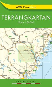 bokomslag 690 Kramfors Terrängkartan