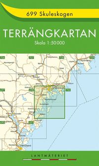 bokomslag 699 Skuleskogen Terrängkartan : 1:50000