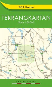 bokomslag 704 Backe Terrängkartan : 1:50000