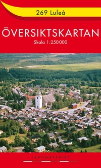 bokomslag 269 Luleå Översiktskartan : 1:250000