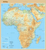 bokomslag Afrika Världsdelskarta 1:8 milj.
