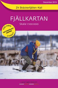 bokomslag Z4 Skäckerfjällen-Kall Fjällkartan : 1:100000