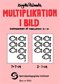 UTGÅTT !!! Multiplikation i bild Bildkort, Häftad