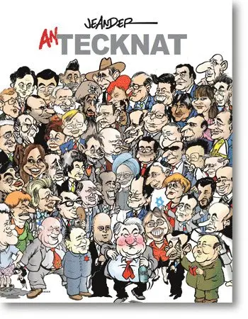 Jan-Erik Ander - An-tecknat, Inbunden