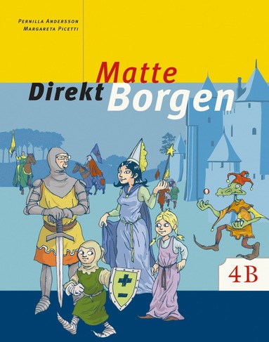 bokomslag Matte direkt. Borgen. 4 B, Grundbok