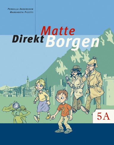 bokomslag Matte direkt. Borgen. 5 A, Grundbok