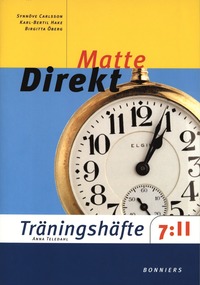 bokomslag Matte Direkt Träningshäfte 7:II (5-pack)