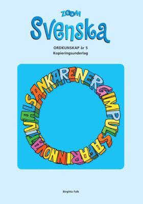 Zoom Svenska Ordkunskap år 5 Kopieringsunderlag