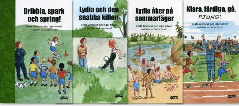 Inger Alfvén, Beate Grimsrud - Lydia – paket (4 titlar), Häftad