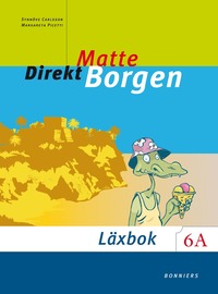 bokomslag Matte Direkt Borgen 6A Läxbok
