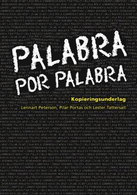 Lennart Peterson, Pilar Portas, Lester Tattersall - Palabra por Palabra, Häftad