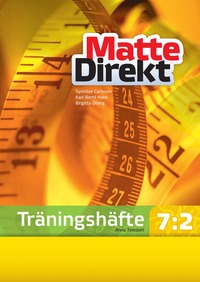 bokomslag Matte Direkt Träningshäfte 7:2 (5-pack)