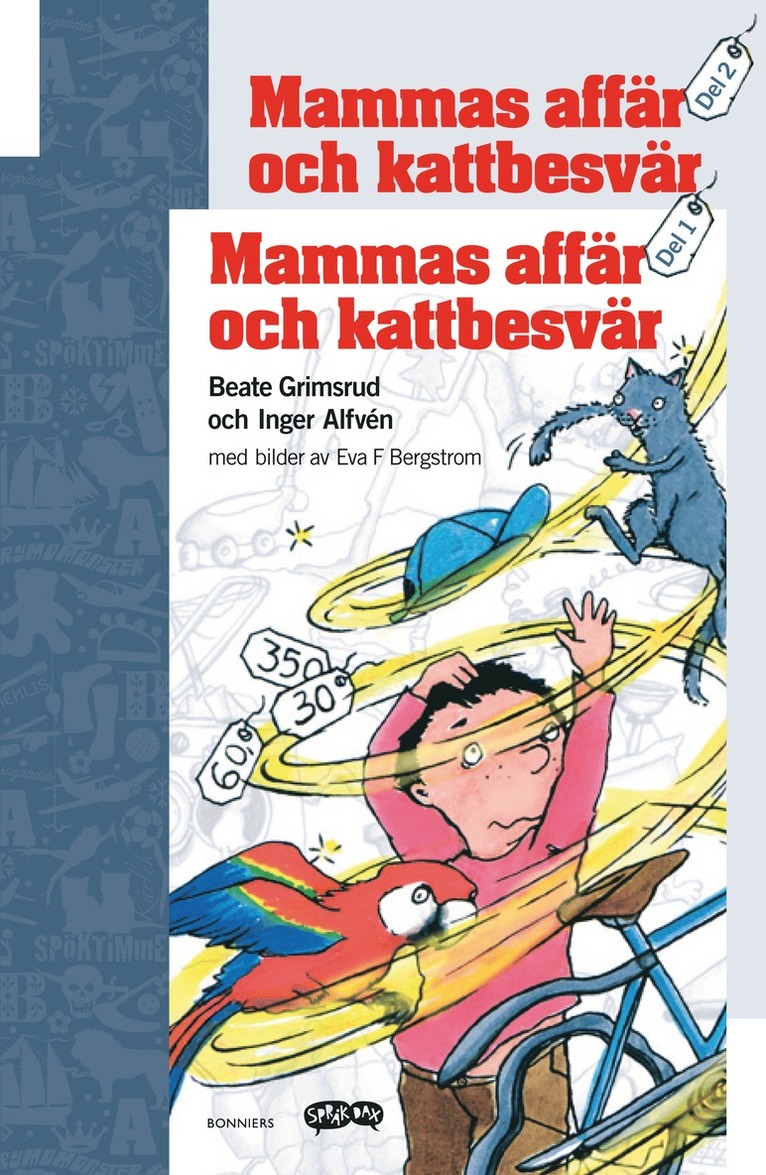 Inger Alfvén, Beate Grimsrud - Mammas affär och kattbesvär del 1 och 2, paket 2 titlar, Häftad