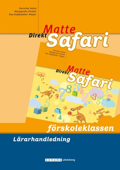 bokomslag Matte Direkt Safari Förskoleklassen Lärarhandledning