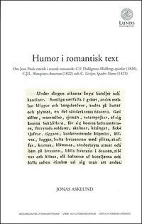 Jonas Asklund - Humor i romantisk text, Häftad