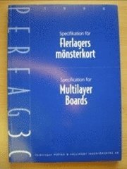 bokomslag Perfag 3C, Specifikation för flerlagers mönsterkort = Specification for multilayer boards