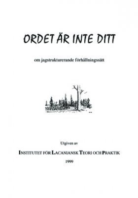 Else Bengtsson - Ordet är inte ditt, Häftad