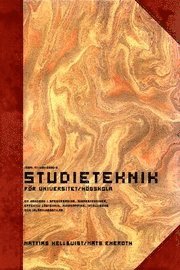 bokomslag Studieteknik för Universitet/Högskola : en handbok i speedreading, minnestekniker, effektiv lästeknik, mindmapping, intelligens och inlärningsstilar