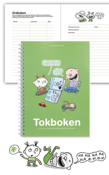 Anna Oskarsson - Tokboken : en fyll-i-bok för barnens betraktelser, Häftad