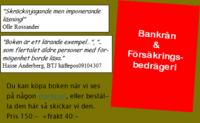 bokomslag Bankrån & Försäkringsbedrägeri